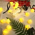 thumbnail image 2 of Easter Egg Lamp Creative Shape Battery Operated Always-on Function Flicker Free Extra-Long Carrot Egg Indoor String Light LED Easter Decoration Party Supplies, 2 of 12