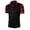 Red, variant on Polo for Men Classic Plaid Short Sleeve Shirt for Men Comfort Casual and Business Casual Wear Casual Vacation Basic