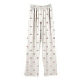 thumbnail image 6 of ATOGUTA Pajama Pants for Girls Long Sleep Plaid Pants Soft Lounge Pj Bottoms with Pockets, 6 of 6