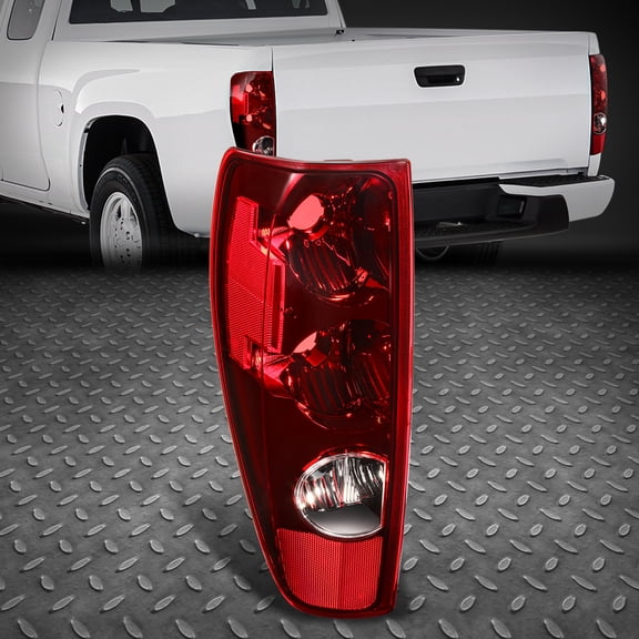Nuvision for 04-12 Colorado Canyon Driver Left Side Red Lens Rear Tail Light Brake Lamp