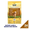thumbnail image 3 of Nature's Recipe Mature Lamb & Brown Rice Dry Dog Food for Senior Dogs, 24 lb Bag, 3 of 11