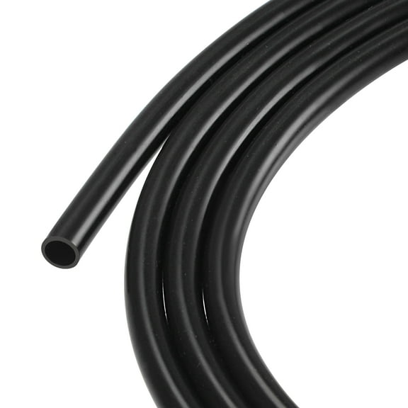 5mm ID 6mm OD 16ft Black Silicone Tubing Hose High Temperature for Water Hose Air Tube