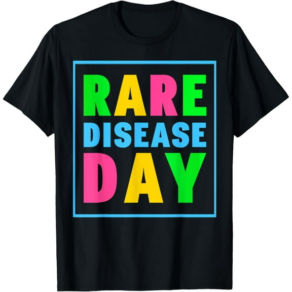 Rare Disease Awareness Shirt - Rare Disease Day 2024 T-Shirt mens t shirt，black，women，funny，misfits，men，journey