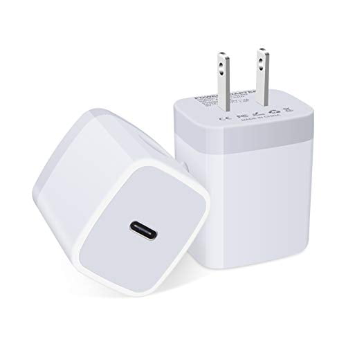 Super Fast Charger Block,3 Pack 20W USB C Wall Charger Power Adapter Plug Box Brick Compatible with iPhone 13/13 Pro/12 Mini/12 Pro Max/11,Samsung Galaxy S22,S21,A13 5G,S21+,A52,Z Fold 3,Motorola 
