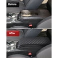 thumbnail image 4 of KBH Center Console Cover for 2010-2017 Chevy Equinox & GMC Terrain, Car Armrest Cover for Interior Accessories, Anti Scratch Leather Arm Rest Cushion Pad, Black, 4 of 8