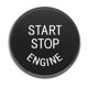 thumbnail image 1 of Cubierta del interruptor de encendido de la cubierta del botón pulsador del motor Start Stop para BMW (negro) Likrtyny Accesorios para autos y motos, 1 of 5