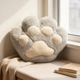 thumbnail image 2 of Cat Paw Pillows, Throw Pillows for Couch & Bedding, Soft Plush Paw Shaped Sofa Cushion for Home Office, Comfortable, Breathable, Lightweight, 16 inch Decorative Throw Pillows, 2 of 7