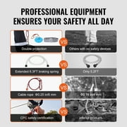 SKYSHALO 60 ft Up to 500 lb Zip Line Kit for Kids Adult Trolley Slackers Zipline