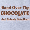 thumbnail image 2 of CafePress - Hand Over The Chocolate - Cute Infant Baby Football Bodysuit, 2 of 3