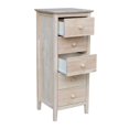 thumbnail image 4 of International Concepts Unfinished 5-Drawer Lingerie Chest, 4 of 10