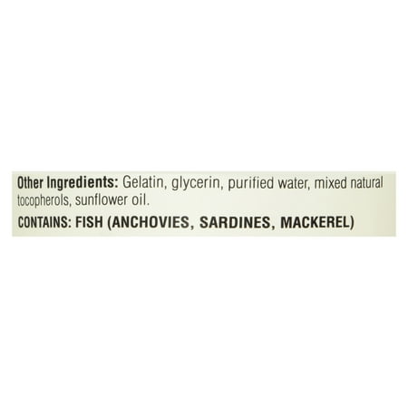 Spectrum Essentials Fish Oil With Vitamin D, 1000 Mg, 250 Ct