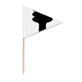 thumbnail image 1 of Germany Berliner Fernsehturm Landmark Toothpick Triangle Cupcake Toppers Flag, 1 of 3