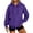 Purple #065, variant on Mohiass Pullover Hoodies for Women Oversized Fall Trendy 2025 Hooded Sweatshirts Drawstring Fleece Lined Preppy Clothes Camel L