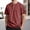 Brick Red, variant on Henley Shirts for Men Summer Casual Short Raglan Sleeve Crewneck Relaxed Fit Athletic Tshirts Mens Tees