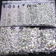 thumbnail image 2 of Super Glitter Crystal AB Non Hotfix Rhinestones Sewing Fabric Garment Nail Art Rhinestones Decorations, 2 of 6