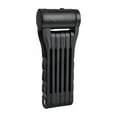 thumbnail image 1 of Candado de seguridad para bicicleta plegable perfecl de 6 articulaciones con llave y accesorios de aleación de zinc y portátil Negro, 1 of 8