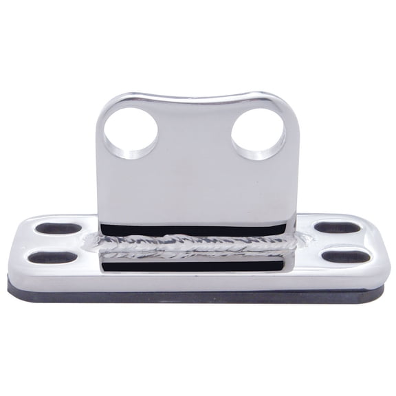 Peterbilt Exhaust Stack Cab Bracket Stainless Steel Lower Straight Flat Style