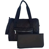 bub. Duffle Diaper Bag with Changing Pad, Large Travel Diaper Tote for Mom and Dad, Multifunctional, Unisex Baby Bag