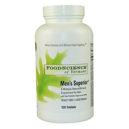 FoodScience of Vermont Men's Superior - 120 Tablets