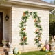 thumbnail image 4 of Guirnalda artificial de Pascua, guirnalda verde con huevos de Pascua, guirnalda floral para C, 4 of 7