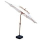 thumbnail image 5 of Sombrilla de patio, sombrilla impermeable estable para patio, piscina al aire libre Top doble beige, 5 of 8
