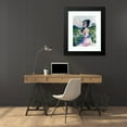 thumbnail image 4 of Francesco Vinea 19x24 Black Modern Framed Museum Art Print Titled - Afternoon Tea, 4 of 5