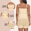 thumbnail image 2 of COMFREE Strapless Shortie Bodysuit for Women Tummy Control Shapewear Seamless Sculpt Body Shaper with Removable Straps, 2 of 6