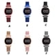 thumbnail image 3 of Guardurnaity Reloj de de aleación para mujer, reloj de deportivo portátil Digital decorativo con estilo con pantalla táctil para Relojes Plata Guardurnaity AP003048-06, 3 of 6