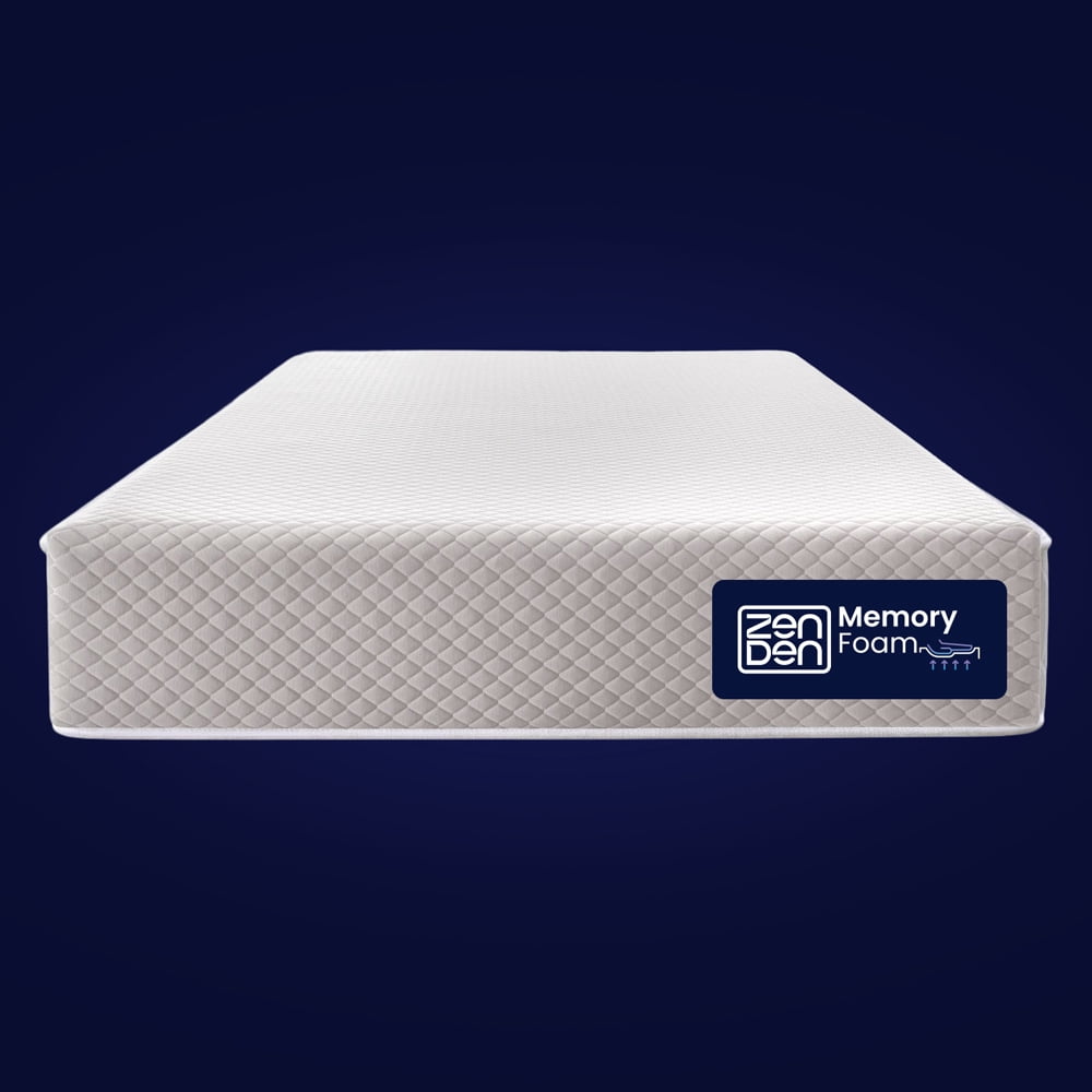 ZenDen 8" Twin Medium Firm Tight Top Memory Foam Mattress