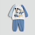 thumbnail image 4 of Sudadera de manga larga con dibujos animados para niños y niñas, conjunto de dos piezas, Sudadera con capucha y pantalones con estampado completo, primavera y otoño, novedad, 4 of 5