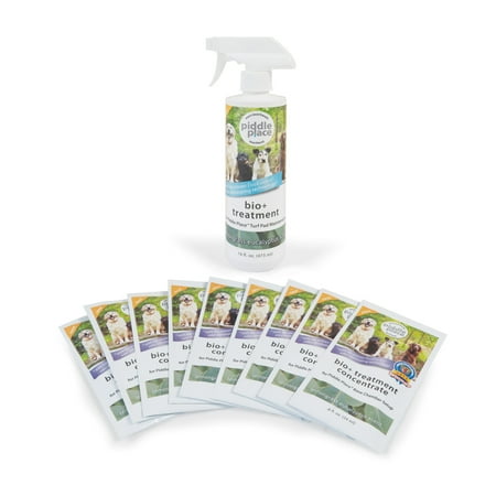 PetSafe Piddle Place Bio+ Treatment 9-Week Supply Combo Pack  Dog and Cat Odor Eliminator