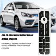thumbnail image 2 of UOYOTT For Renault Megane/ Master/ Scenic III Radio Audio Button Repair Stickers=, 2 of 5