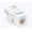White, variant on RiteAV RJ11/12 (Cat3) Keystone Jack White Punchdown