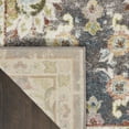 thumbnail image 6 of Nourison Juniper Floral Charcoal Multi 5'3" x 7'3" Area Rug, (5x7), 6 of 9