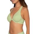 thumbnail image 6 of Smart & Sexy Women's Comfort Cotton Front & Back Close Racerback Bra, Style-SA1411, 6 of 12