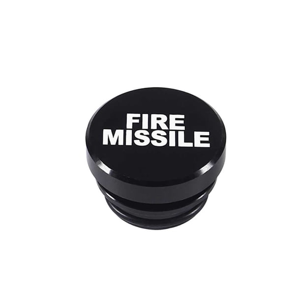 Methold 2x Car Cigarette Lighter Cover Aluminium Button EJECT Dustproof MISSILE Plugs Plug FIRE Power 12V Source for Vehicles Boats Cars Teléfono y Comunicación Tipo 2