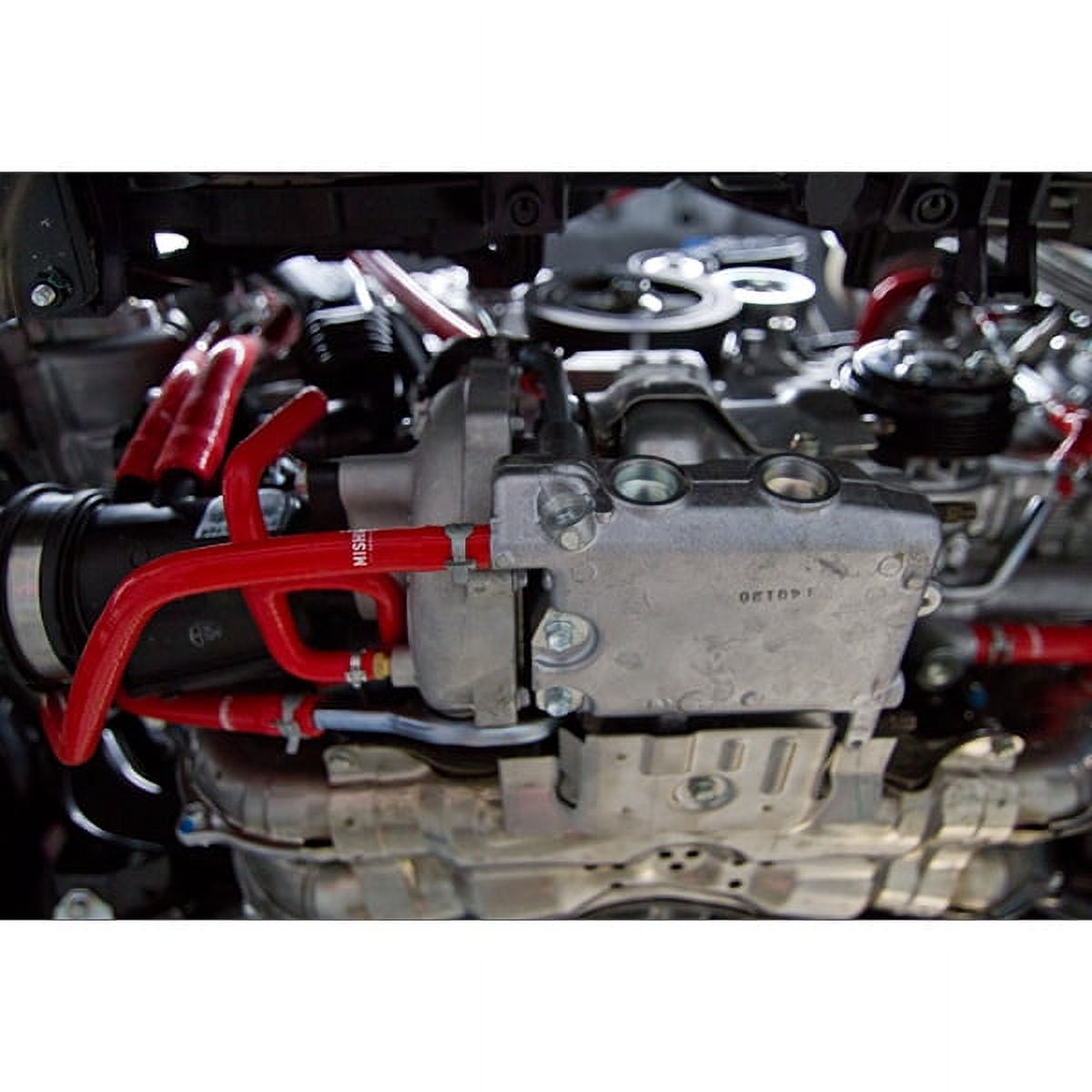 Mishimoto MMHOSE-WRX-15ANCRD Ancillary Hose Kit Compatible With Subaru WRX 2015-2021 Red