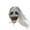 C, variant on sruoe Halloween Scary Clown Mask, White Hair Horror Face Mask Prop, Halloween Cosplay Decor, Halloween Decor for Costume Party Halloween house Bar