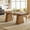 Light Brown, variant on Finmind 63-inch Farmhouse Dining Table for 4-6 People, Modern Wooden Rectangular Kitchen Table for Dining Room, Light Brown