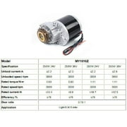 Miumaeov Rear Wheel Motor Freewheel Electric Bicycle Conversion Kit E-Bike Kit 36V/24V 350W for Common/Mountain Bike