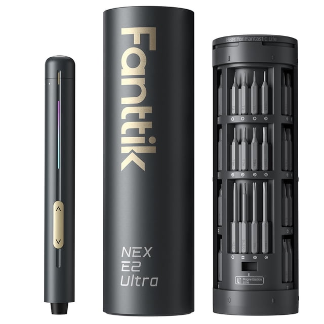 Destornillador eléctrico Fanttik E2 Ultra 3.7V 0.6N.m con 50 puntas
