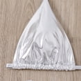 thumbnail image 5 of Glisme Swimsuits For Women New Split Bikini Two Piece Swimsuit Looks Thin Silver Bathing Suits For Beach, 5 of 6