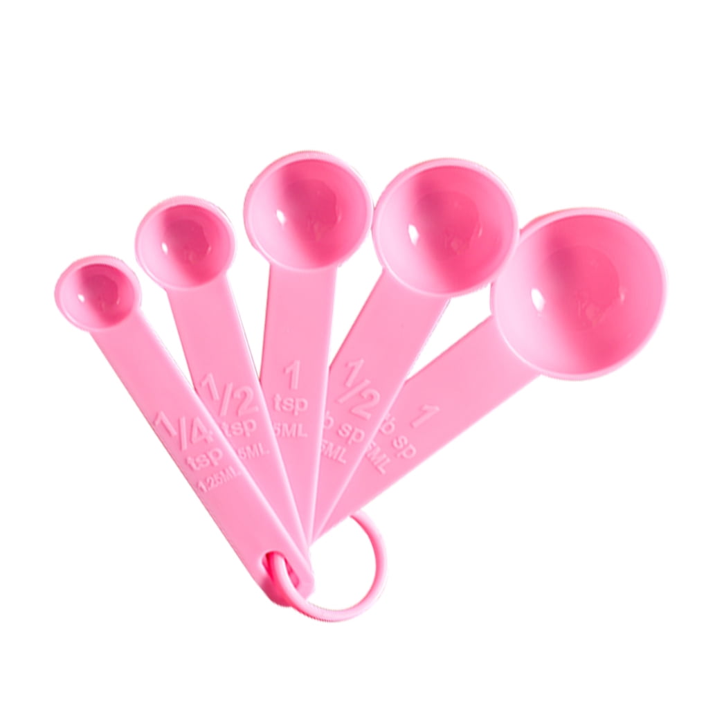 Piartly Pack of 5 Measuring Spoons Tablespoon Cafe Dining Kitchen Salt