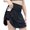 Black, variant on Langwyqu Solid Color Girls Sport Tennis Athletic Skorts Running Ruffle Skirt With Pocket For Kids 4-13 Years