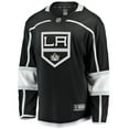 thumbnail image 2 of Men's Fanatics Black Los Angeles Kings Home Breakaway Jersey, 2 of 3