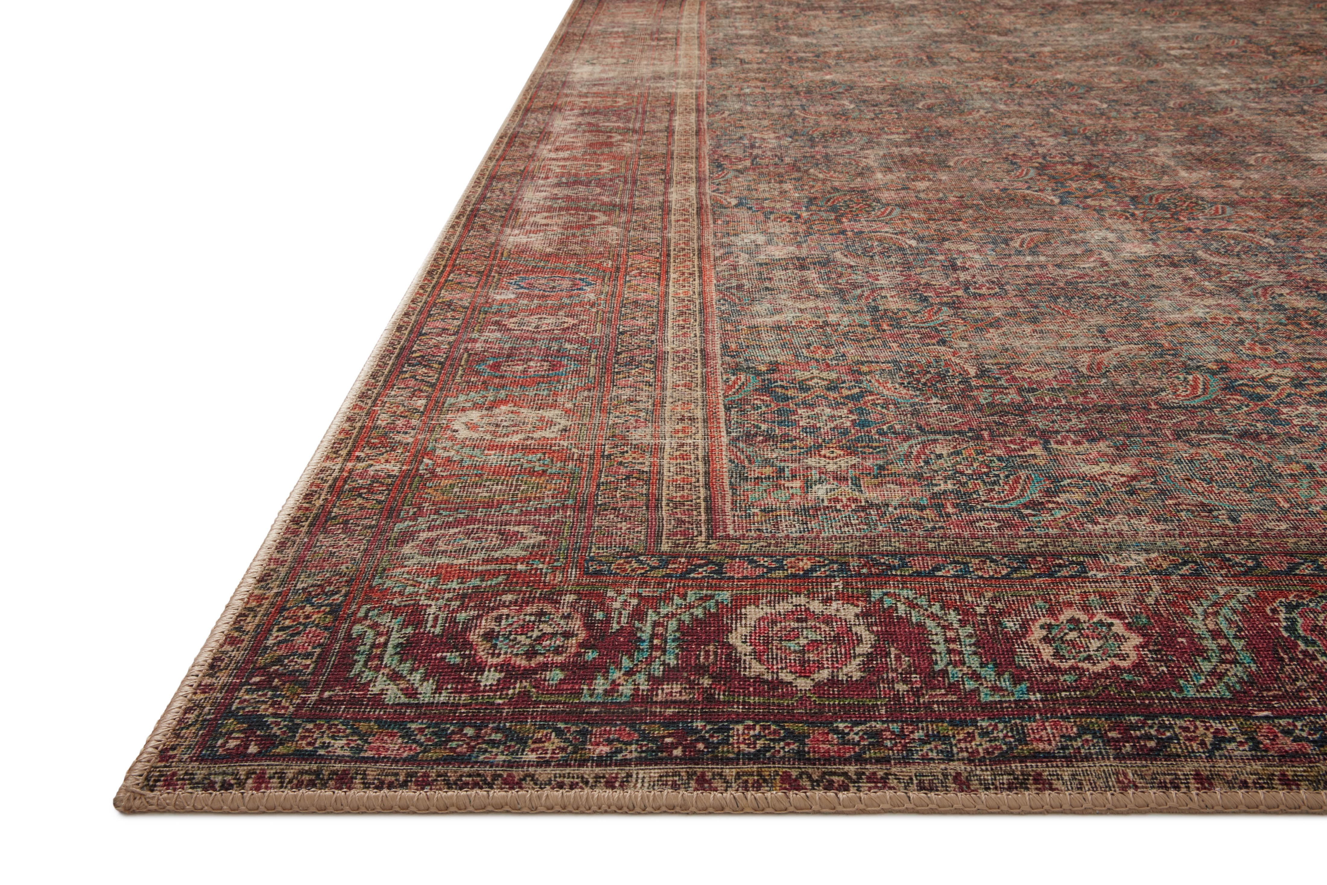 Loloi Wynter Onyx / Multi 5'-0" x 7'-6" Area Rug