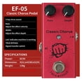 thumbnail image 2 of Pedal de Efectos para Guitarra Eléctrica Mini Classic Chorus Pedales Bajo, 2 of 5