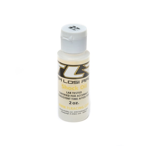 Team Losi Racing SILICONE SHOCK OIL 27.5WT 294CST 2OZ TLR74005 Electric Car/Truck Option Parts