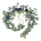 thumbnail image 2 of Guirnalda de eucalipto Artificial, Floral, planta colgante de pared, simulación de 180cm para boda, arco, jardín, decoración de fiesta en azul, 2 of 8