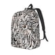 thumbnail image 1 of Easygdp Leopard And Zebra Mochila de Lona Resistente para Laptop, Compatible con Laptops de 15 a 17 pulgadas, Ideal para Escuela, Trabajo y Viajes-Small, 1 of 5